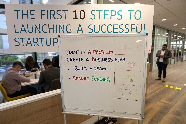 The First 10 Steps to Launching a Successful Startup .