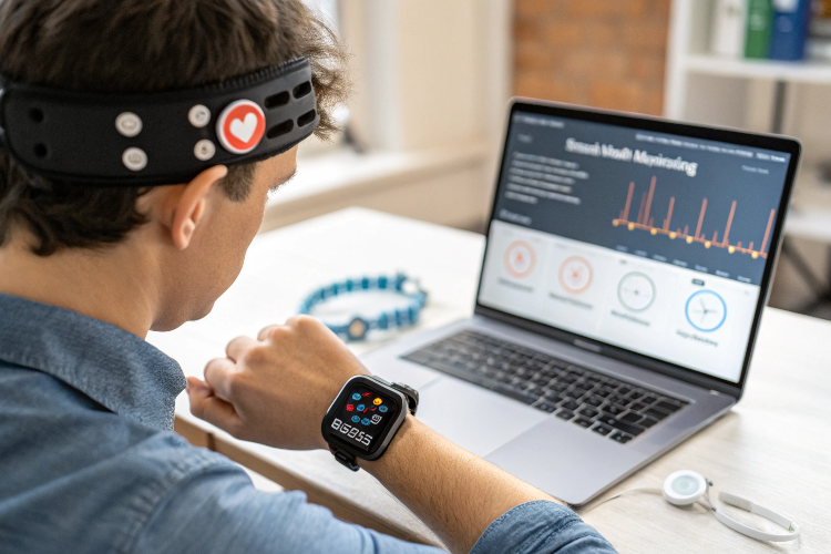 The Role of Wearables in Mental Health Monitoring .