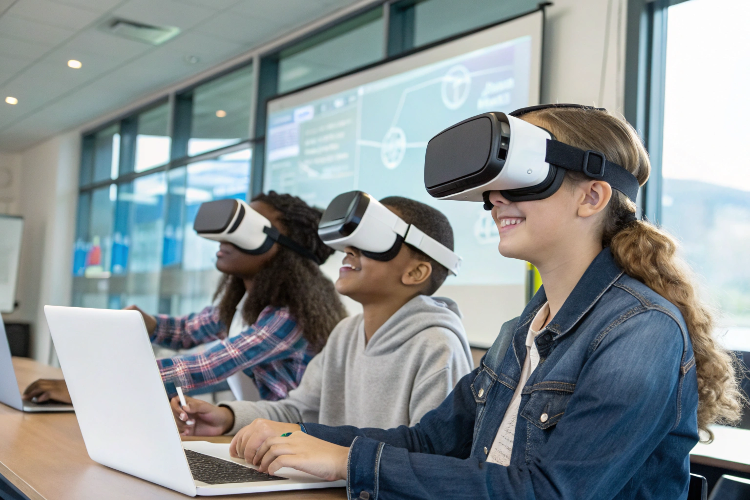 The Role of Virtual Reality (VR) in Online Learning & Education.